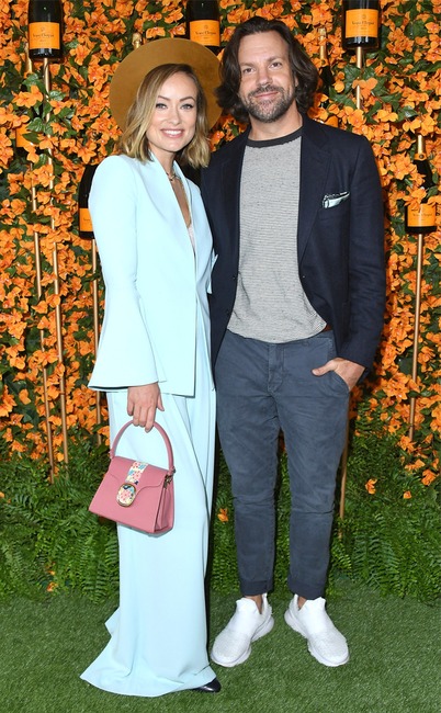 Olivia Wilde, Jason Sudeikis, Veuve Clicquot Polo Classic 2018